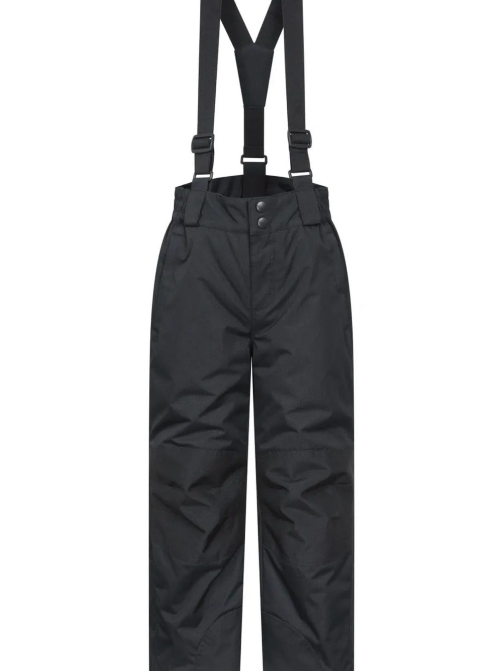 Old Navy Black Kids Snow Overalls with Adjustable Suspenders
